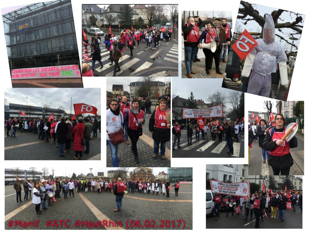 Montage - Manif ATC Colmar