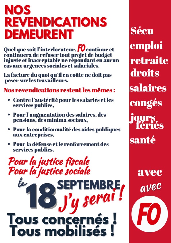 Les revendications défendues
