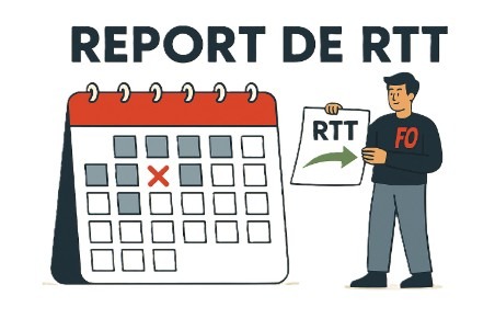 Image d'illustration sur reprot des RTT